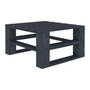 6Piece Garden Pallet Lounge Set Wood Grey
