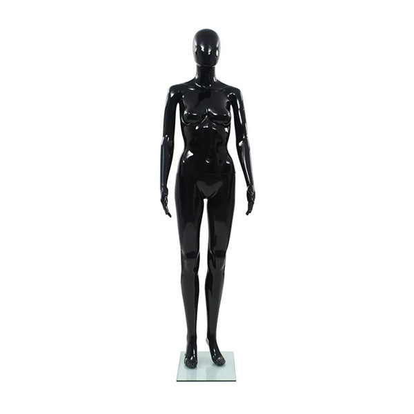 Full Body Female Mannequin With Glass Base 175 Cm