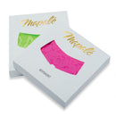 Mapale Peekaboo Crotchless Thong Turquoise