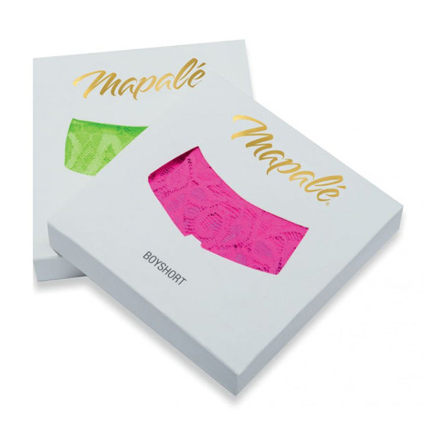 Mapale Peekaboo Crotchless Thong Turquoise