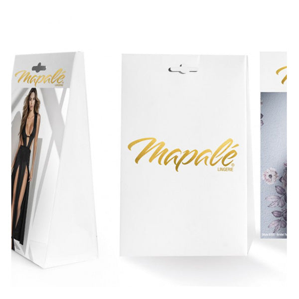 Mapale Peekaboo Crotchless Thong Turquoise