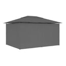 Garden Marquee With Curtains 4X3 M Anthracite