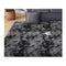 Floor Rug Shaggy Rugs Soft Large Carpet Area Tie Dyed Black