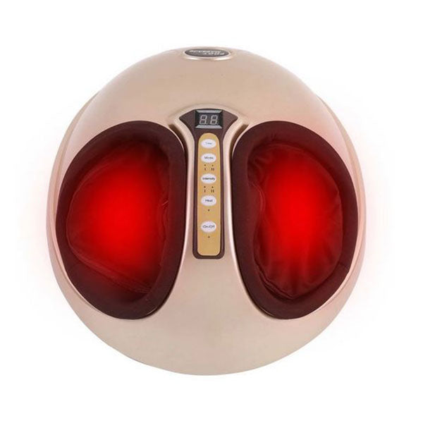 Foot Massager Machine Gold 3D Shiatsu Heat Kneading Pressing Massage