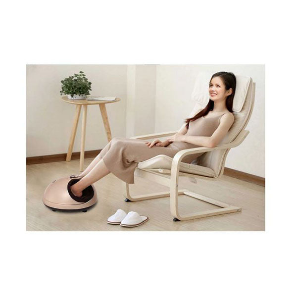 Foot Massager Machine Gold 3D Shiatsu Heat Kneading Pressing Massage