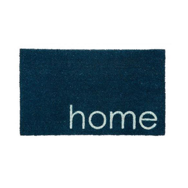 Blue Home Pvc Backed Coir Door Mat