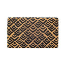 45X75Cm Block Print Coir Doormat