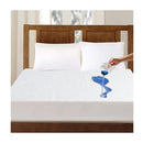 Fitted Waterproof Mattress Protectors Quilted Honeycomb Topper Covers S