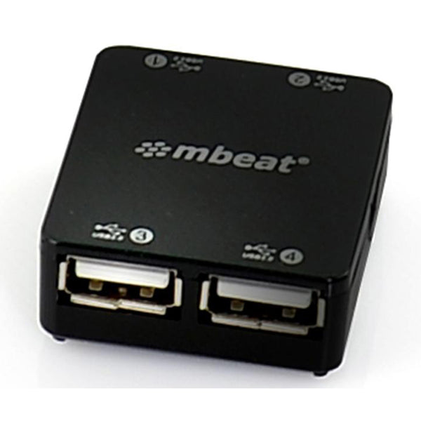 mbeat® 4-Port USB 2.0 Hub