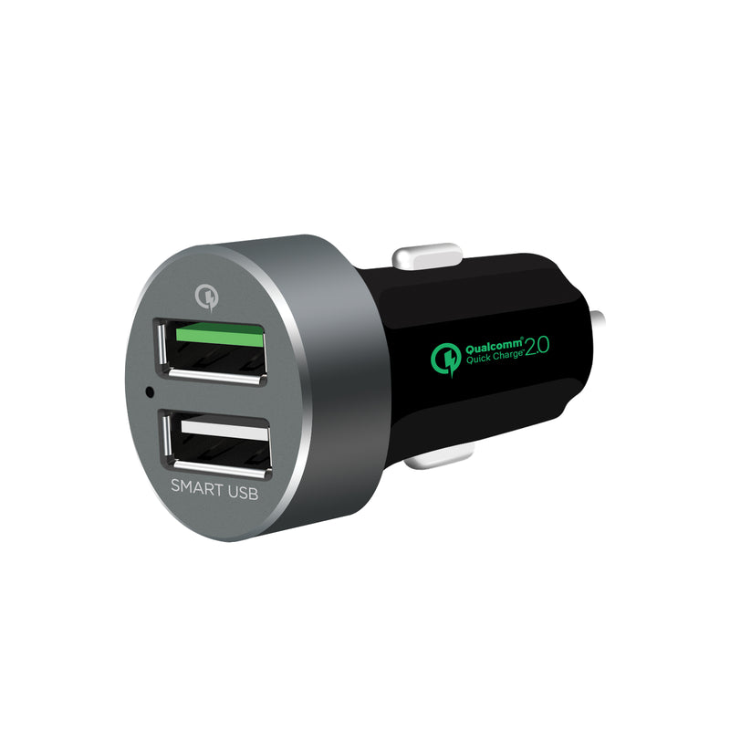mbeat QuickBoost S Dual Port Smart USB Car Charger