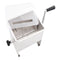Manual Meat Mixer With Lid Silver Stainless Steel
