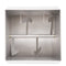 Manual Meat Mixer With Lid Silver Stainless Steel