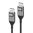 Alogic Ultra 8K Display Port To Display Port Cable 2M Space Grey