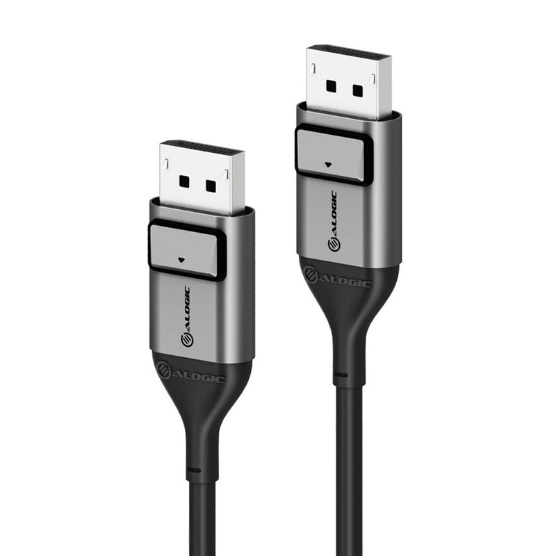 Alogic Ultra 8K Display Port To Display Port Cable 2M Space Grey