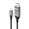 Alogic 1M Ultra Usb C Male To Dp Male Cable 4K 60Hz