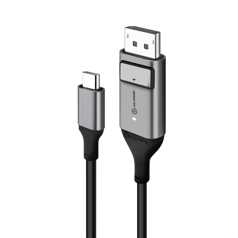 Alogic 2M Ultra Usb C Male To Dp Male Cable 4K 60Hz