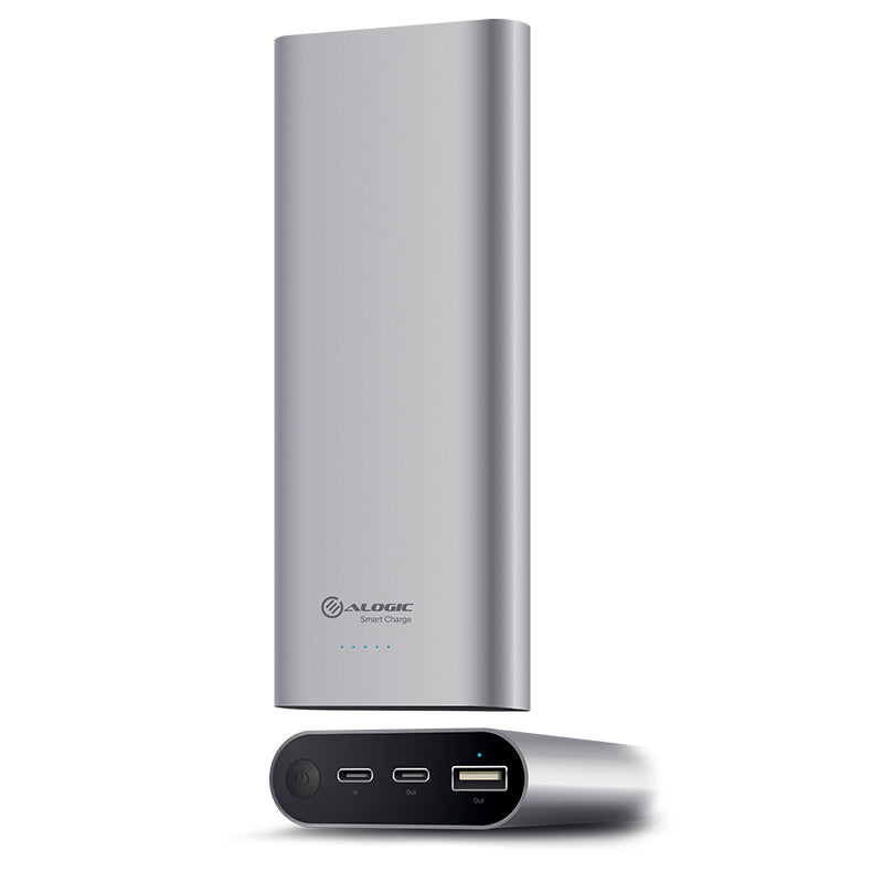 Alogic Usb C Portable Power Bank With Dual Output And Smart Charge