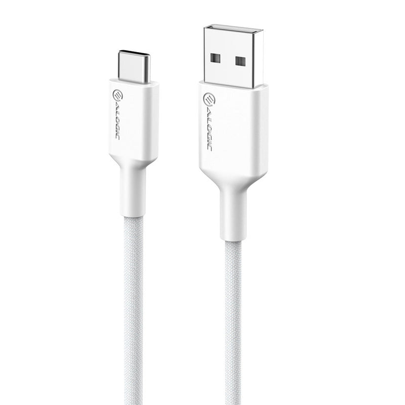 Alogic Elements Pro Usb C To Usb A Cable Male To Male 1M Usb 2 White