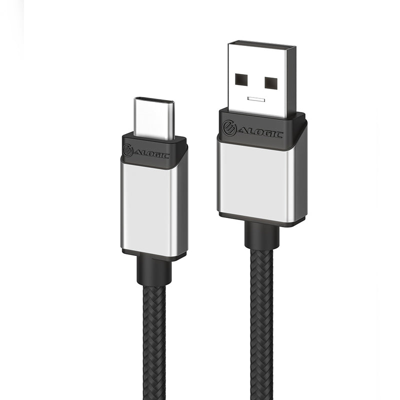 Alogic Ultra Fast Usb C To Usb A Cable 1M 3A 480Mbps Space Grey