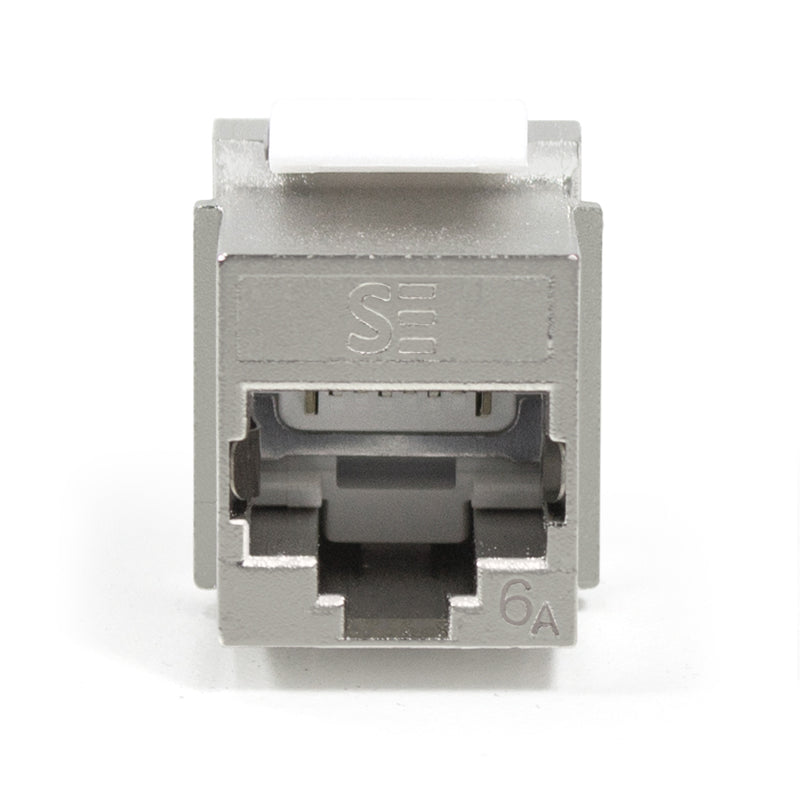 Serveredge Universal Cat6A Stp Rj45 Modular Keystone Jack