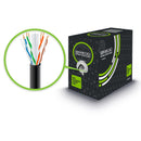 Serveredge Cat6 305M Network Cable Utp Solid Pvc 23Awg Black