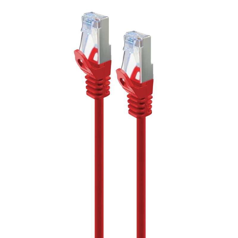Serveredge Red Cat6A Slim S Ftp Network Cable