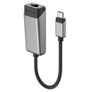 Alogic Ultra Usb C To Rj45 Gigabit Ethernet Adapter 15Cm  Space Grey