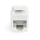 Serveredge Universal Cat6A Utp Rj45 Modular Keystone Jack