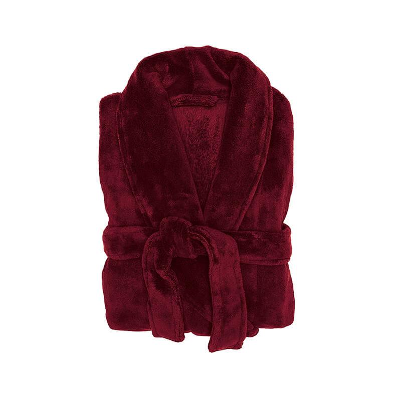 Bambury Microplush Robe Merlot