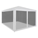 Party Tent With 4 Mesh Sidewalls 4X3 M
