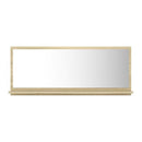 Bathroom Mirror Sonoma Oak 100Cm Chipboard