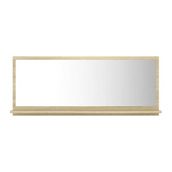 Bathroom Mirror Sonoma Oak 100Cm Chipboard