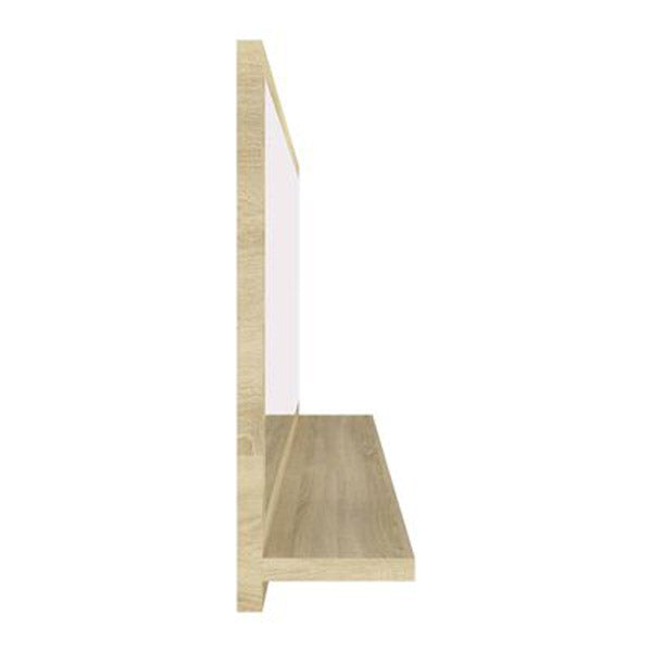 Bathroom Mirror Sonoma Oak 100Cm Chipboard