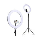 19 Inch Led Ring Light 6500K 5800Lm Dimmable Diva Stand Make Up Studio