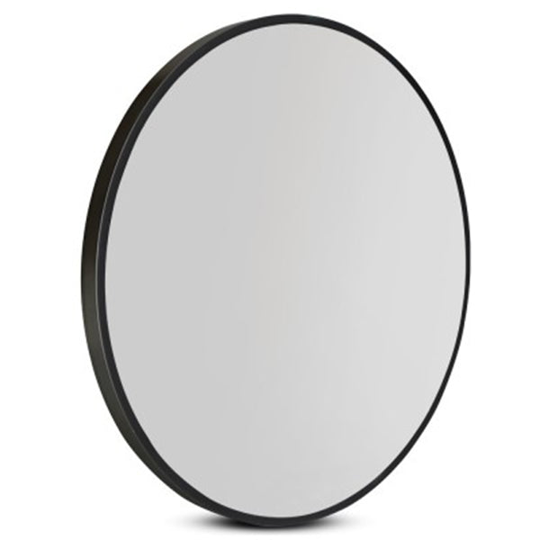 90 Cm Wall Mirror Bathroom Makeup Round Embellir Polished