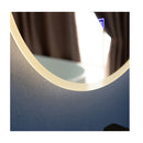 Led Wall Bathroom Mirror Round Light Decor