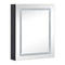 Led Bathroom Mirror Cabinet Anthracite 50X13X70 Cm