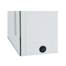 Led Bathroom Mirror Cabinet 50X13X70 Cm White And Silver