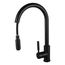Kitchen Sink Mixer Tap Swivel Gooseneck Pull Out Laundry