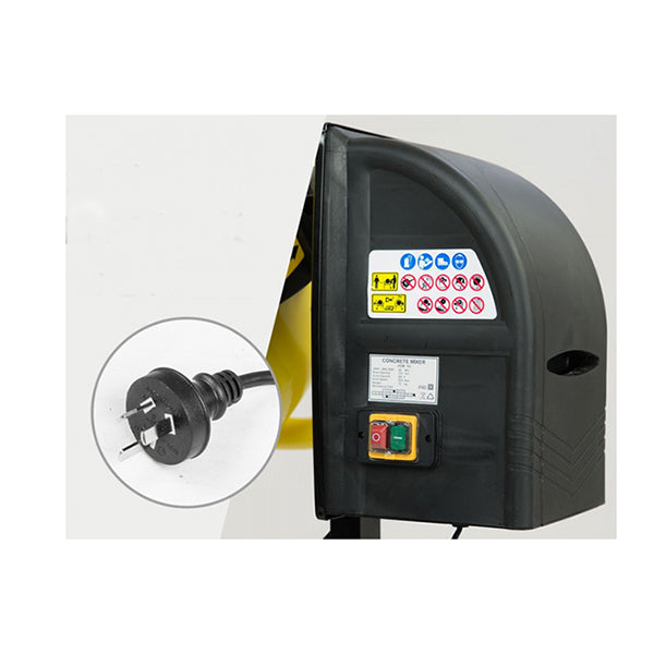 200L Cement Concrete Mixer Sand Gravel Portable 850W