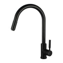 Kitchen Sink Mixer Tap Swivel Gooseneck Pull Out Laundry