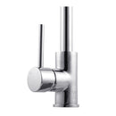 Kitchen Mixer Tap Swivel Goonseneck Spout Round Laundry Faucets Chrome