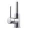Round Chrome 360 Degree Swivel Kitchen Sink Mixer Tap Goose Neck Spout