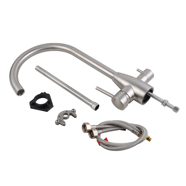 3 Ways Purified Water Kitchen Mixer Tap Kitchen Faucet Brushed