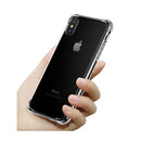Iphone X Shockproof Slim Soft Bumper Hard Back Case Cover Clear