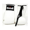 Morgan Lace Up Autograph Gloves 10 Oz