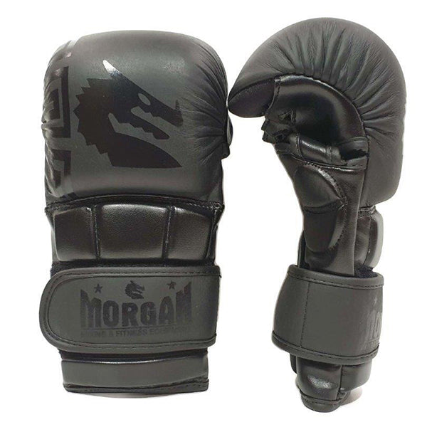 Morgan B2 Bomber Leather Shoto Mma Sparring Gloves