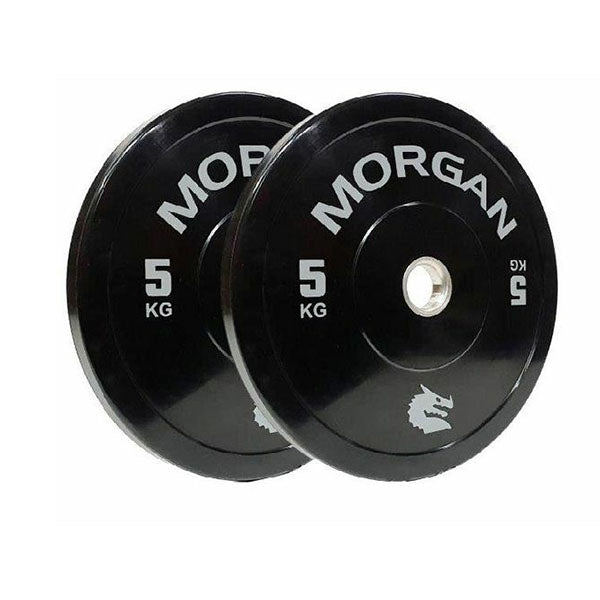 Morgan 5Kg Olympic Bumper Plates Pair
