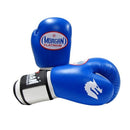 Morgan V2 Platinum Leather Sparring Gloves Blue