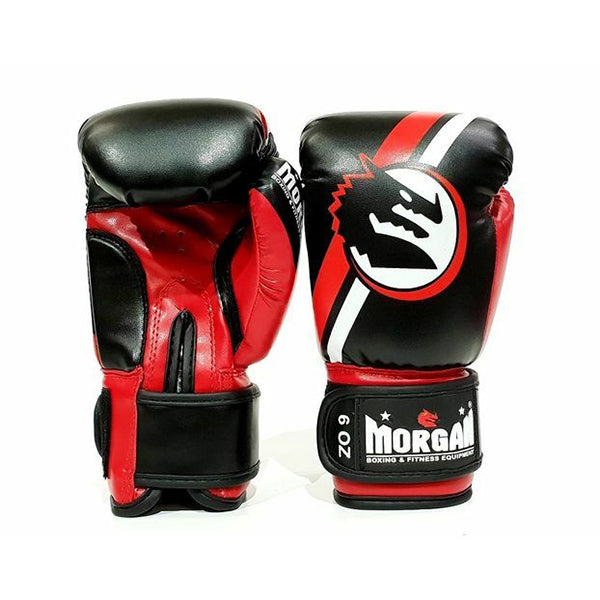 Morgan V2 Classic Kids Boxing Gloves Red Black